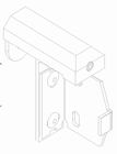 Luxaflex roller blind tilt and turn bracket 1 X