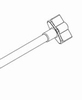 Luxaflex operating rod for conservatory Shades 